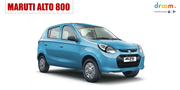 New Maruti Suzuki Alto 800 Cars in India