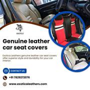 Genuine Leather Car Seat Covers 